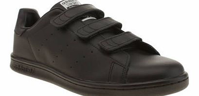 Adidas kids adidas black stan smith unisex junior