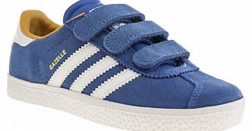 Adidas kids adidas blue gazelle 2 boys junior