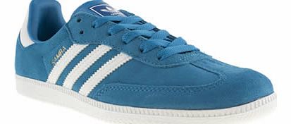 Adidas kids adidas blue samba boys youth 5702485050