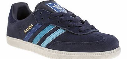 Adidas kids adidas navy samba boys junior 5602485850