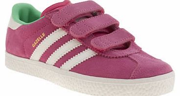Adidas kids adidas pink gazelle 2 girls junior