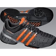 Adidas Kids Barricade IV Black/Red/Silver