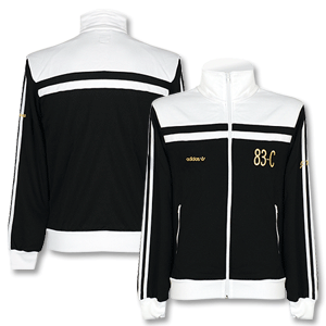 Adidas L-83-C Track Top - Black/White