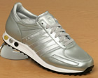 Adidas L.A. Silver Leather Trainers