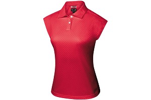 Adidas Ladies ClimaCool Dotted Texture Polo
