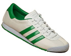 Adidas Leader White/Green Cracked Leather