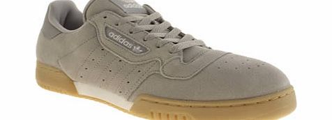 Adidas Light Grey Powerphase Trainers