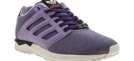 Adidas Lilac Zx Flux 2-0 Jersey Trainers