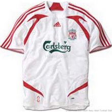 Adidas LIVERPOOL 2007/2008 Away Junior Football Shirt