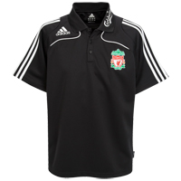 Adidas Liverpool Football Club Polo - Black/White.