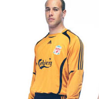 Adidas Liverpool Home Goalkeeper Shirt 2006/08 - Kids.