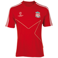 Adidas Liverpool UEFA Champions League T-Shirt - Light