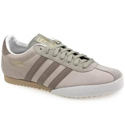 Adidas Male Bamba Leather Upper in Grey