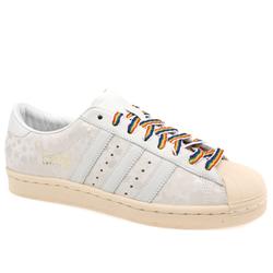 Adidas Male Das Superstar Vin Leather Upper in White