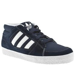 Adidas Male Parkwood Suede Upper in Navy, Stone