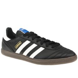 Adidas Male Samba Jp Leather Upper in Black and White