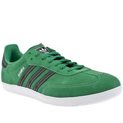 Adidas Male Samba Suede Upper in Green