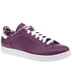 Adidas Male Stan Smith 2 Adi Color Leather Upper in Purple