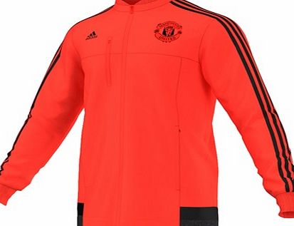 Adidas Manchester United Anthem Jacket - Orange Orange