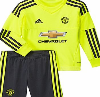 Adidas Manchester United Away Goalkeeper Mini Kit