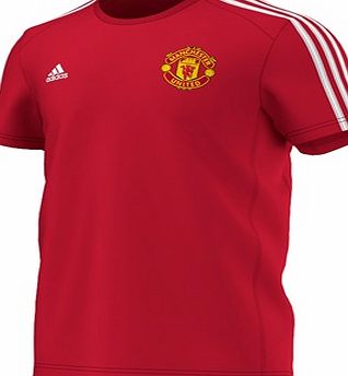 Adidas Manchester United Core T-Shirt Red AC1922