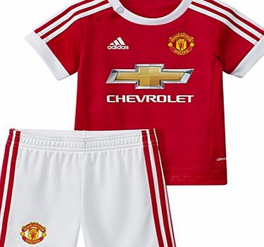 Adidas Manchester United Home Baby Kit 2015/16 Red AC1424