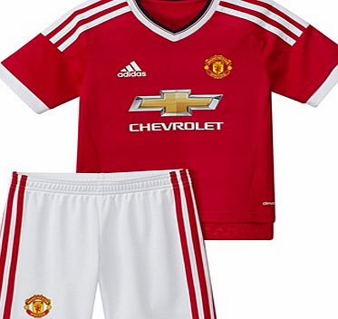 Adidas Manchester United Home Mini Kit 2015/16 Red AC1423