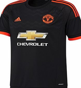 Adidas Manchester United Third Shirt 2015/16 Black AC1445