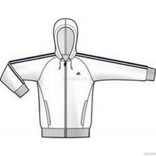 Menand#39;s Teamwear Hooded Sweat