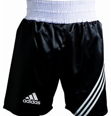 adidas Mens Boxing Short - Black/White, Small