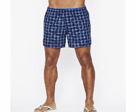 Adidas Mens Check Swim Shorts
