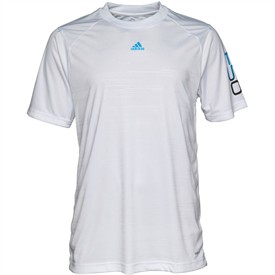 adidas Mens F50 ClimaLite T-Shirt White