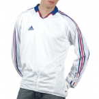 adidas Mens French Training Jersey White/FFF.Red