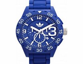 Adidas Mens Newburgh Blue Chronograph Watch
