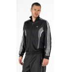 adidas Mens Rec Track Top Black/Iron