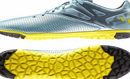 Adidas Messi 15.3 Astroturf Trainers Lt Grey