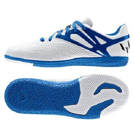 Adidas Messi 15.3 Indoor Trainers - Kids White