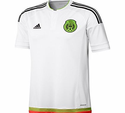 Adidas Mexico Away Shirt 2015 White M36019