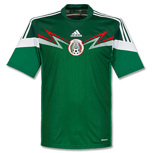 Adidas Mexico Home Shirt 2014 2015