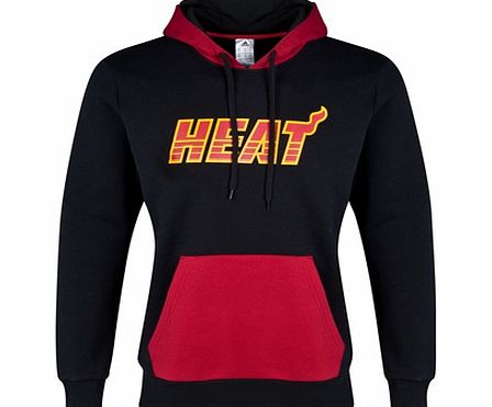 Adidas Miami Heat Fleece Hoodie Black F87796