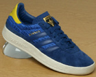 Adidas Munchen Blue Material Olympic Trainers