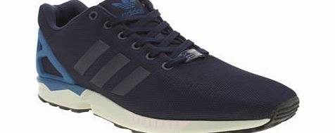 Adidas Navy Zx Flux Trainers