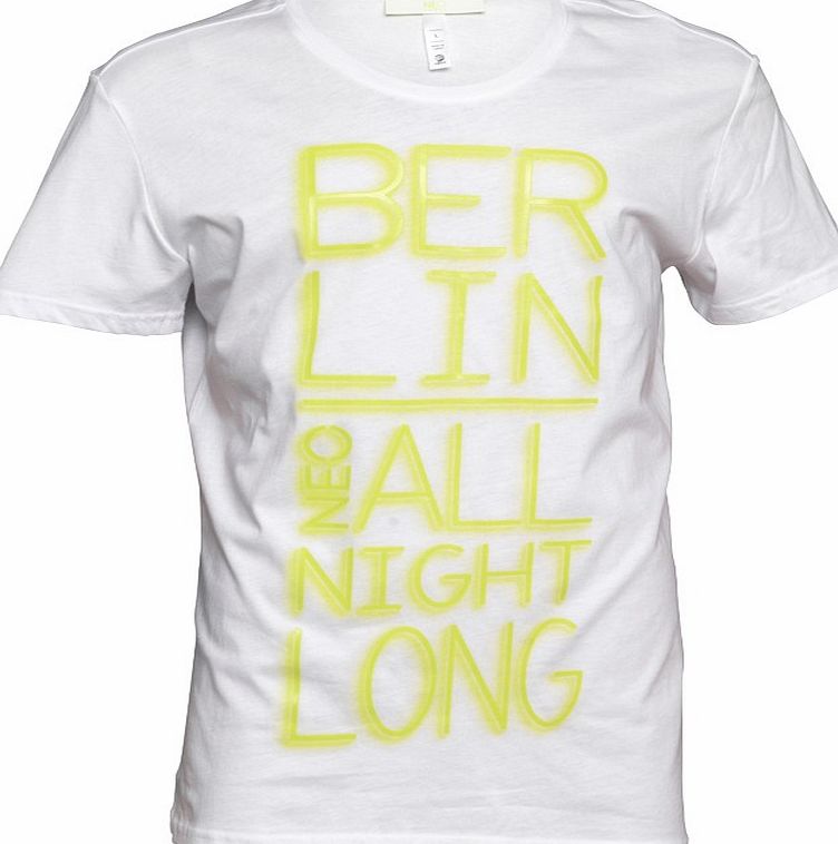 adidas Neo Mens City Berlin T-Shirt White