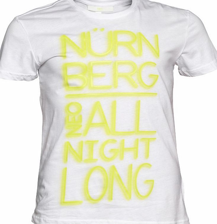 adidas Neo Mens City Nurnberg T-Shirt White
