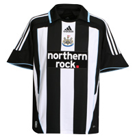 Adidas Newcastle United Home Shirt 2007/09 - Kids.