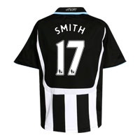 Adidas Newcastle United Home Shirt 2007/09 with Smith