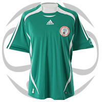 Adidas Nigeria Home Shirt 2006/08.