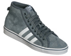 Adidas Nizza HI CL Grey/White Suede Trainers