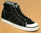 Adidas Nizza Hi DP Black Material Trainers