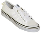 Adidas Nizza Lo White Leather Trainers